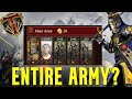 Entire Starting Army? ELITE GRAIL GUARDIANS | Bretonnia vs High Elves - Total War Warhammer 3