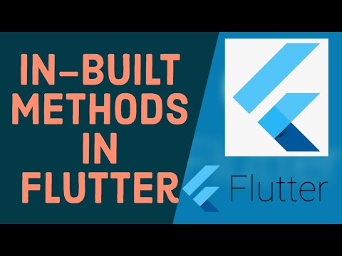 Flutter Tutorial for Beginners 30 In Built Methods in Flutter