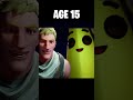 Fortnite: Peely At Different Ages 😳 (World's Smallest Violin)