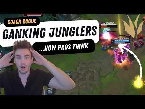 The PERFECT ganking jungler in MASTER TIER promos!  - How Pros Think