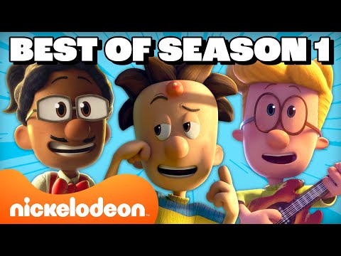 Best of Big Nate Season 1 for 40 MINUTES! ✍️ Nicktoon Marathon | Nicktoons
