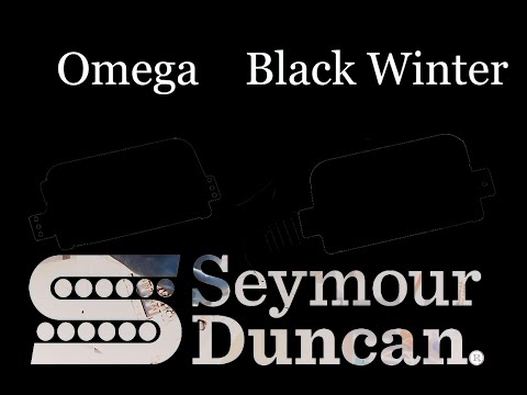 Pickup Comparison Seymour Duncan Omega VS Black Winter