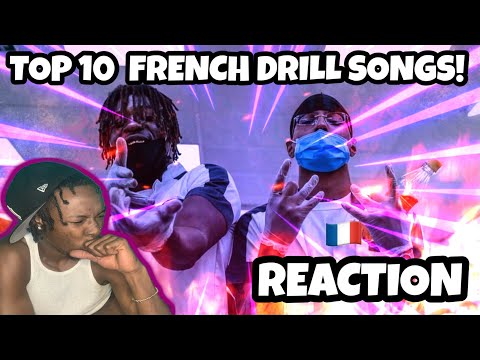 AMERICAN REACTS TO TOP 10 BEST FRENCH DRILL RAP SONGS FT. GAZO, FREEZE CORLEONE, ZIAK, DAMSO