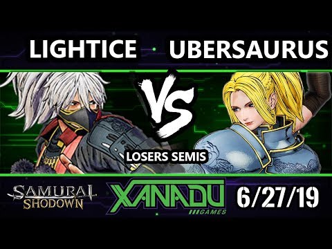 F@X 308 SamSho - Lightice (Yashamaru) Vs. ubersaurus (Charlotte) Samurai Shodown Losers Semis