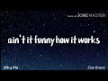 Zoe Grace Why Me Lyrics