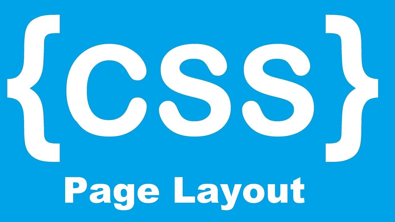 CSS page layout - CSS Tutorial series for Beginners