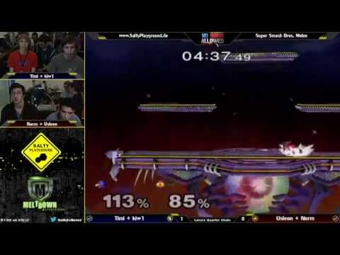 NBA - Timi + kiw1 vs Usleon + Norm - Melee Teams Losers Quarter Finals