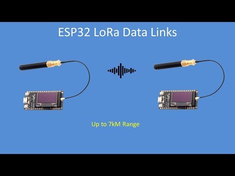Tech Note 111 - ESP32 LoRa Modules - Sending and Receiving Data