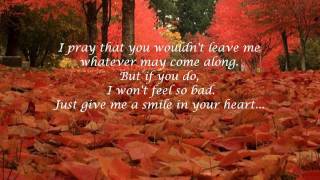 Sandara Parks - Smile in Your Heart (with lyrics)