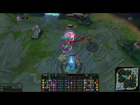 Riven vs Jax 1v1, properly kiting in URF mode