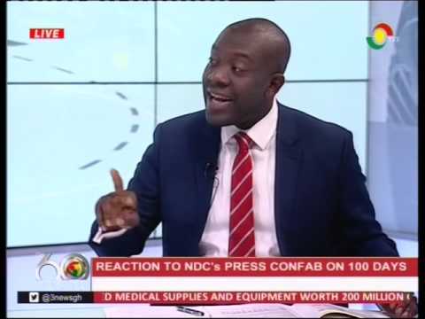 Reaction to NDC's press conference on prez Akufo-Addo 100 days account - 18/4/2017