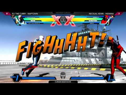 UMVC3: Naptown Clutch VI - Curleh Midwest Tournament - Eli the Curry vs NB Dual Kevin [1080p/60fps]