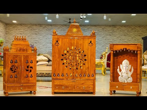 YT897 +91 9084199135 Whatsapp now ंदिर ूजा ागवान िजाइन    modern LED lights mandir Video