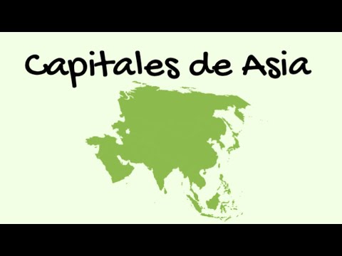 Países y Capitales de Asia - Cultura General