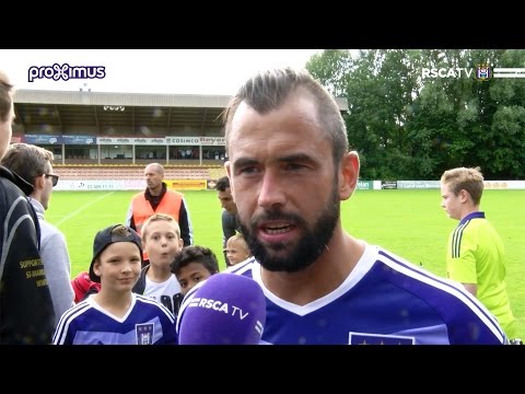 Steven Defour & Youri Tielemans after KSV Bornem - ‪‎RSCA‬