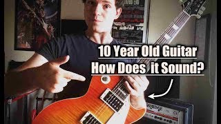 Video thumbnail for Tanglewood TSB58 -  A 10 Year Old Guitar! - Does It Sound Good? by James Plays Guitar