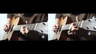 『You were here』アウトロをアコギで。