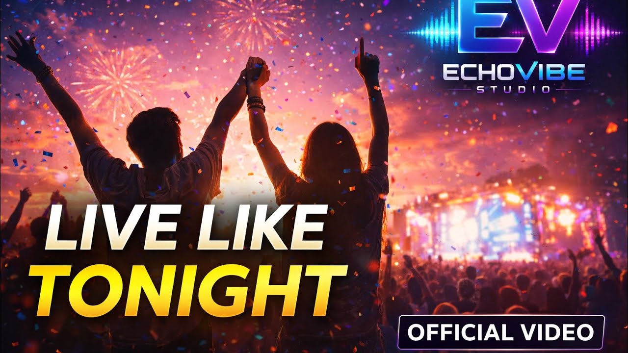 Live Like Tonight | Official Music Video | EchoVibe Studio