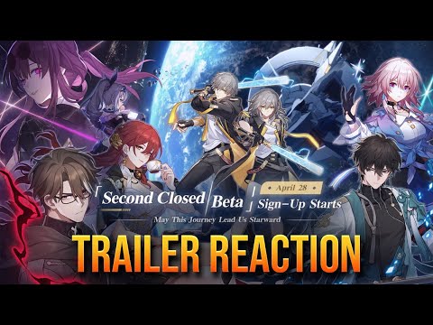 Honkai Star Rail Second Closed Beta Trailer   Your Choice  Honkai Star Rail Trailer Reaction