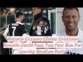 Antonio Cassano Claims Cristiano Ronaldo Could Face Two Year Ban For Leaving Stadium Early Antonio Cassano Claims Cristiano Ronaldo Could Face Two Year Ban For Leaving Stadium Early