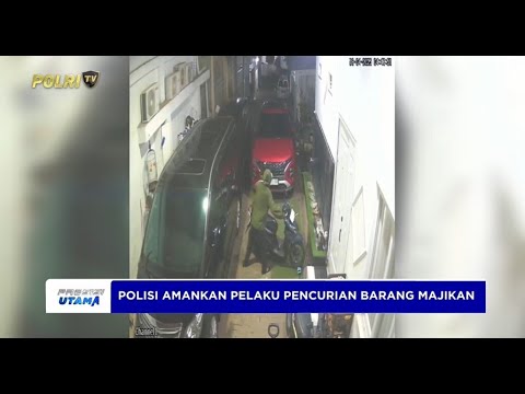 POLRES BANDUNG AMANKAN PELAKU PENCURI RUMAH MAJIKAN