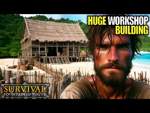 Building with Clay and Upgrading my Canoe | Survival Fountain of Youth Gameplay | Part 9