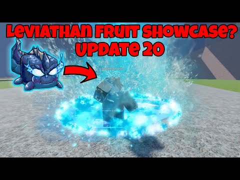 Leviathan Fruit showcase in Blox Fruits Update 20??
