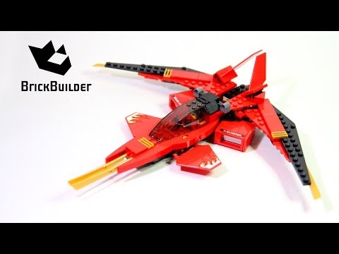 Lego Ninjago 70721 Kai Fighter Lego Speed Build Brick Builder