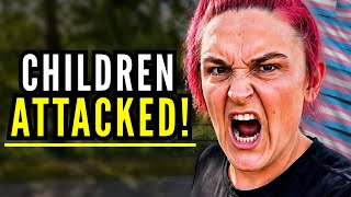 Trans Activist ATTACKS Kids Over Being MISGENDERED In Public!