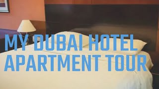 Dubai hotel apartment tour || Hotel al Khoory, al Barsha || wanderfully Hitched 