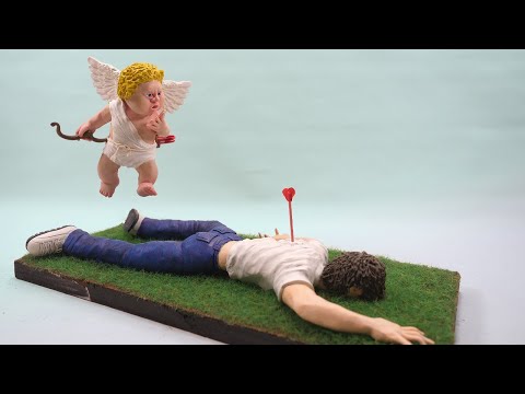 I made Cupid (realizing he's looking at 25 to life)