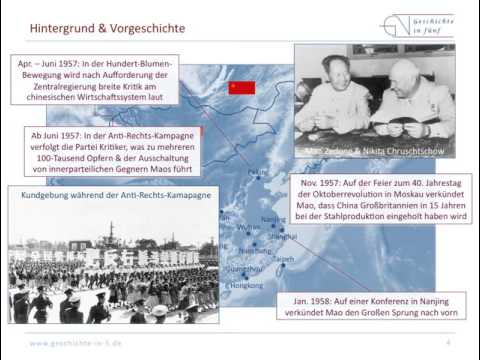 Maos Großer Sprung nach vorn (1958-1961)