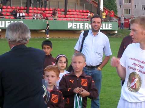SVL Flavia Solva 2008/09 - Überreichung der Meister-Urkunde, 12. Juni 2009