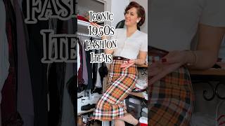 Iconic 1950s Fashion Items #1950sfashion #1950s #vintagestyle