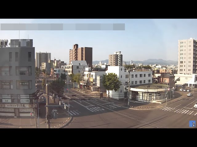 Live webcam view of Cruce de la Estación Motomachi