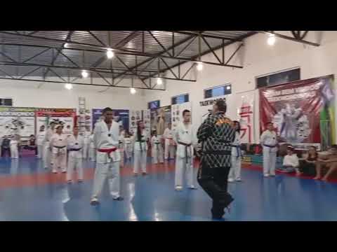 Taekwondo indiara-goias, entrega de Faixas Coloridas 2026.