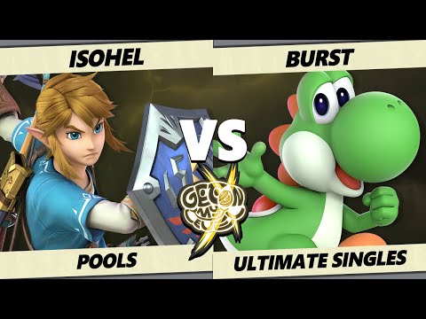 GOML X - isohel (Link) Vs. Burst (Yoshi) Smash Ultimate - SSBU