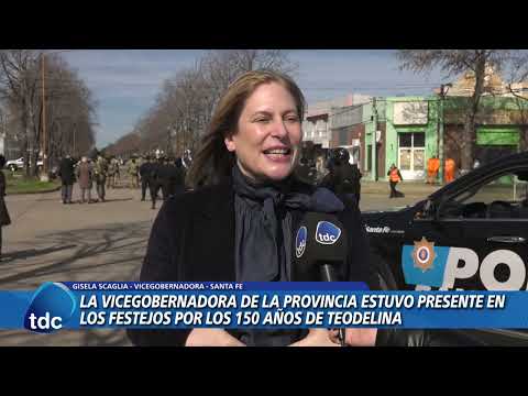 SANTA FE | LA VICEGOBERNADORA DE LA PROVINCIA ESTUVO PRESENTE EN LOS FESTEJOS DE TEODELINA