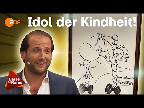 Kampf um den Gallier: Original Obelix-Skizze verwandelt Händler in Kinder | Bares für Rares XXL