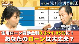 家・車・保険はどうする？金利上昇時代、暮らしのお金総点検【隣のマネーのぞき見隊！～FPライブ相談所～】
