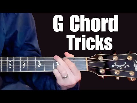 5 Easy G Chord riffs to get your fingers in shape...a guitar lesson