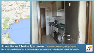preview picture of video '3 dormitorios 2 baños Apartamento se Vende en El Rosario, Marbella, Malaga, Spain'