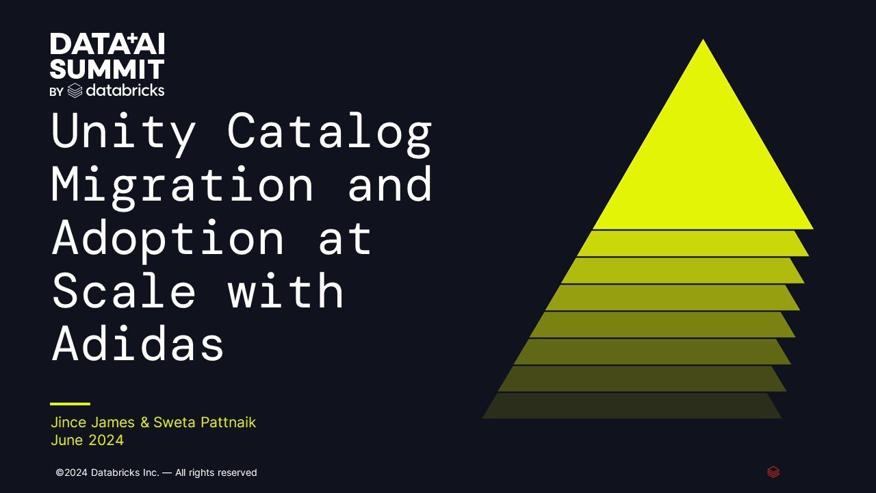 Unity Catalog Migration and Adoption at Scale with Adidas