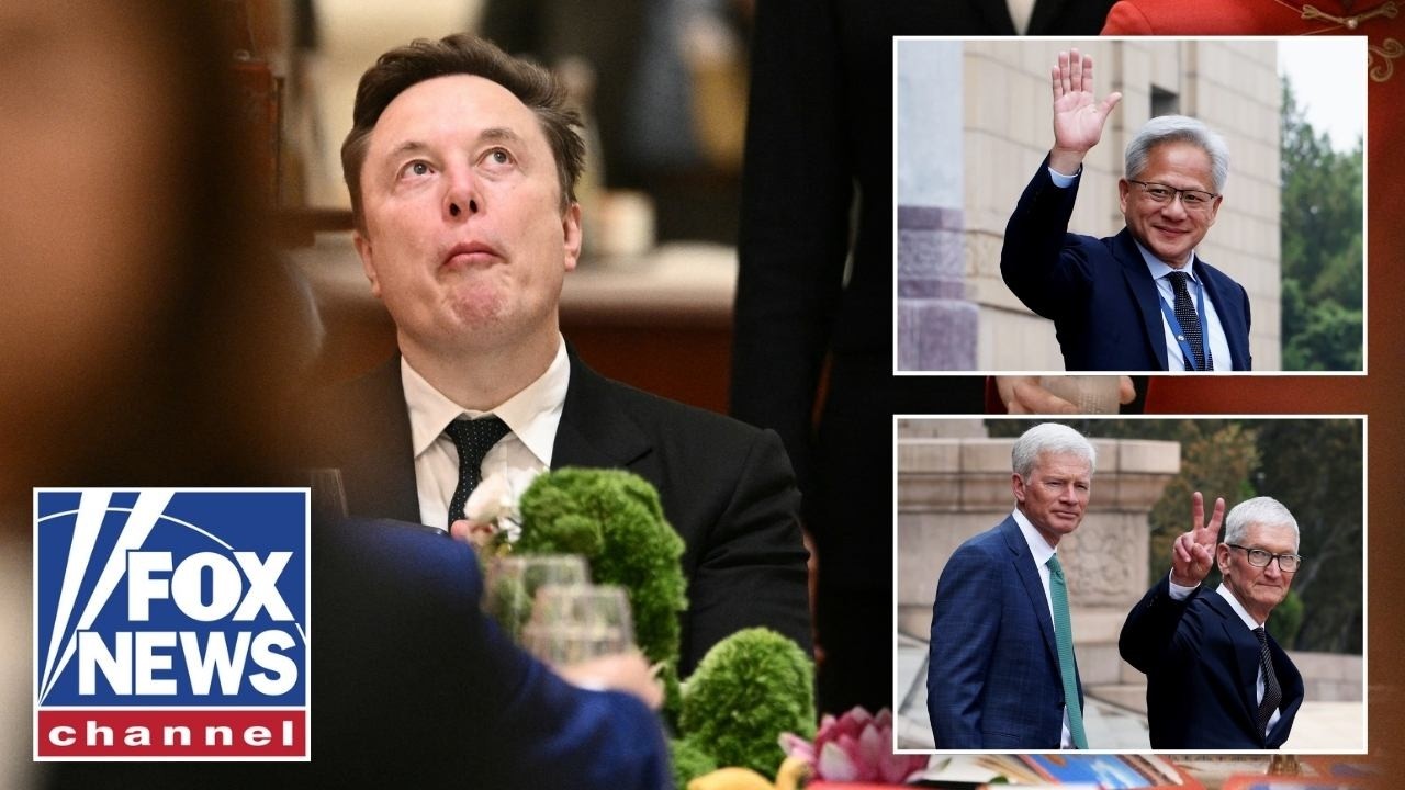 TECH FLEX: CEOs put US power on display in China