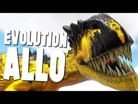 EVOLUTION ALLOSAURUS! - Ark Survival Evolved Modded Ep #57