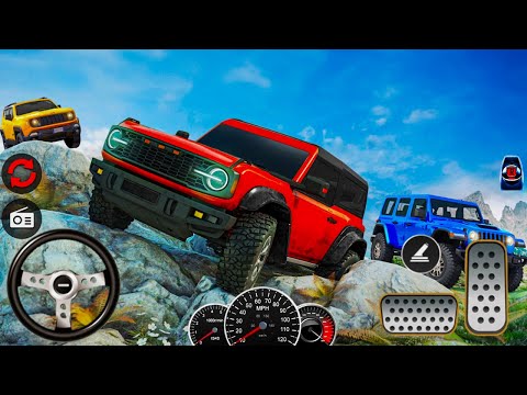 Offroad uphill Jeep Driving Simulator - 3D Jeep DRIVING Game || Android GamePlay