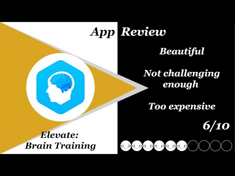App Review - Elevate: Brain Training