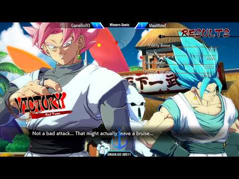 ADS11 - MauiWowE vs GameBoi93 - DBFZ Winners Semis