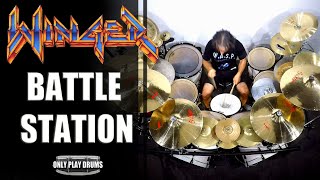 Winger - Battle Stations (Only Play Drums)