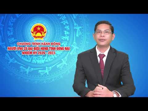 Chương trình hành động của ứng cử viên Trần Hoàng Tâm